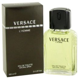 Versace L'homme Eau De Toilette Spray 3.4 Oz For Men