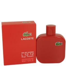 Lacoste Eau De Lacoste L.12.12 Rouge Eau De Toilette Spray 3.3 Oz For Men