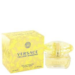 Versace Yellow Diamond Eau De Toilette Spray 1.7 Oz For Women