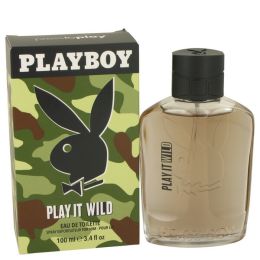 Playboy Play It Wild Eau De Toilette Spray 3.4 Oz For Men