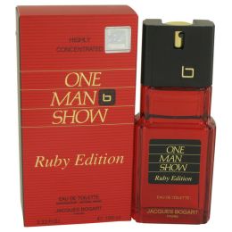 One Man Show Ruby Eau De Toilette Spray 3.3 Oz For Men