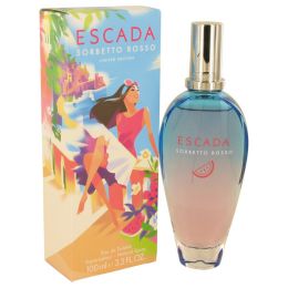 Escada Sorbetto Rosso Eau De Toilette Spray 3.3 Oz For Women