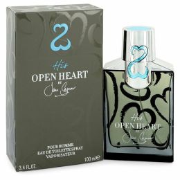 His Open Heart Eau De Toilette Spray 3.4 Oz For Men