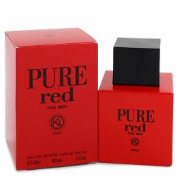 Pure Red Eau De Toilette Spray 3.4 Oz For Men