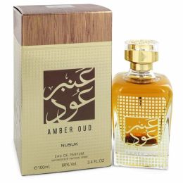 Nusuk Amber Oud Eau De Parfum Spray 3.4 Oz For Women