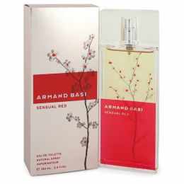 Armand Basi Sensual Red Eau De Toilette Spray 3.4 Oz For Women