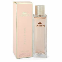 Lacoste Pour Femme Timeless Eau De Parfum Spray 3 Oz For Women