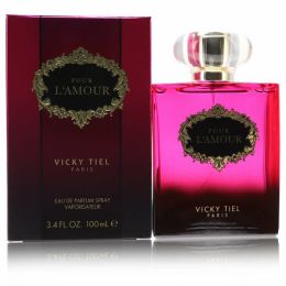 Vicky Tiel Pour L'amour Eau De Parfum Spray 3.4 Oz For Women