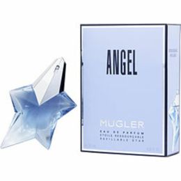 Angel By Thierry Mugler Eau De Parfum Spray Refillable 0.8 Oz For Women