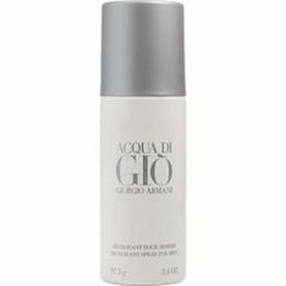 Acqua Di Gio By Giorgio Armani Deodorant Spray 3.4 Oz For Men