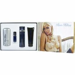 Paris Hilton Man By Paris Hilton Edt Spray 3.4 Oz & Hair And Body Wash 3 Oz & Deodorant Stick Alcohol Free 2.75 Oz & Edt Spray 0.34 Oz Mini For Men