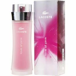 Love Of Pink By Lacoste Edt Spray 3 Oz For Women