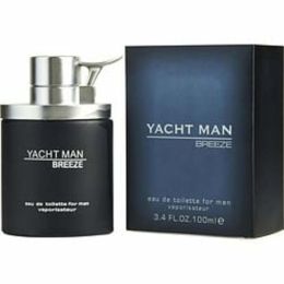 Yacht Man Breeze By Myrurgia Edt Spray 3.4 Oz For Men