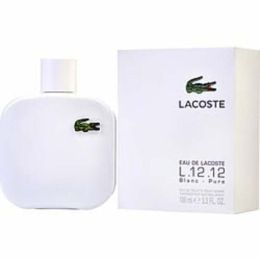 Lacoste Eau De Lacoste L.12.12 Blanc By Lacoste Pure Edt Spray 3.3 Oz For Men