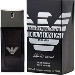 Emporio Armani Diamonds Black Carat By Giorgio Armani Edt Spray 1.7 Oz For Men