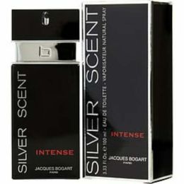 Silver Scent Intense By Jacques Bogart Edt Spray 3.3 Oz For Men