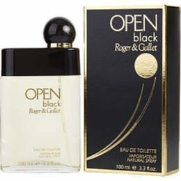 Open Black By Roger & Gallet Edt Spray 3.3 Oz For Men