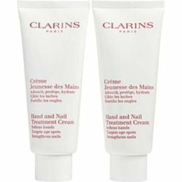 Clarins By Clarins Set-hand & Nail Treatment Cream Duo 2x100ml/3.4oz -- 2pcs For Women