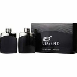 Mont Blanc Legend By Mont Blanc Edt Spray 3.3 Oz & Aftershave Spray 3.3 Oz (travel Set) For Men