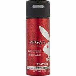 Playboy Vegas By Playboy All Over Body Spray 4 Oz For Men