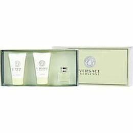 Versace Versense By Gianni Versace Edt 0.17 Oz Mini & Body Lotion 0.8 Oz & Shower Gel 0.8 Oz For Women