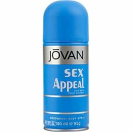 Jovan Sex Appeal By Jovan Deodorant Body Spray 5 Oz For Men