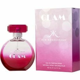 Kim Kardashian Glam By Kim Kardashian Eau De Parfum Spray 3.4 Oz (new Packaging) For Women