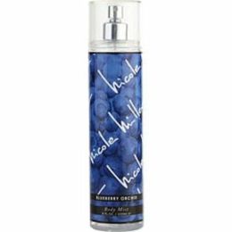 Nicole Miller Blueberry Orchid By Nicole Miller Body Mist Spray 8 Oz For Women