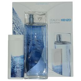 L'eau Par Kenzo By Kenzo Edt Spray 3.4 Oz & Hair And Body Shampoo 2.5 Oz (travel Offer) For Men