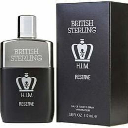 British Sterling Him Reserve By Dana Edt Spray 3.8 Oz For Men