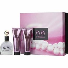 Rihanna Riri By Rihanna Eau De Parfum Spray 3.4 Oz & Body Lotion 3 Oz & Shower Gel 3 Oz For Women