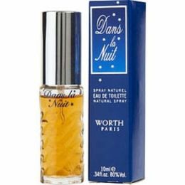 Dans La Nuit By Worth Edt Spray 0.34 Oz Mini For Women