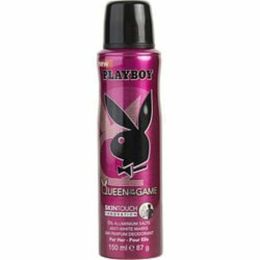 Playboy Queen Of The Game By Playboy Deodorant Body Spray 5 Oz For Women