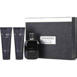 Kenneth Cole Mankind Hero By Kenneth Cole Edt Spray 3.4 Oz & Aftershave Balm 3.4 Oz & Hair & Body Wash 3.4 Oz For Men