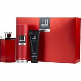 Desire By Alfred Dunhill Edt Spray 3.4 Oz & Body Spray 6.6 Oz & Shower Gel 3 Oz For Men