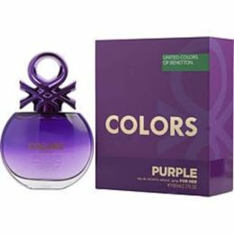 Colors De Benetton Purple By Benetton Edt Spray 2.7 Oz For Women