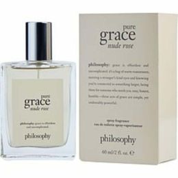 Philosophy Pure Grace Nude Rose By Philosophy Edt Spray 2 Oz For Women