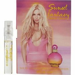 Sunset Fantasy Britney Spears By Britney Spears Edt Spray Vial On Card For Women