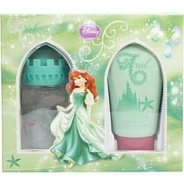 Little Mermaid By Disney Edt Spray 1.7 Oz (castle Packaging) & Shower Gel 2.5 Oz For Women