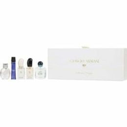 Giorgio Armani Variety By Giorgio Armani 5 Piece Womens Variety With Armani Code & Acqua Di Gioia & Emporio Armani Diamonds Rose & Armani Si (edp) & A