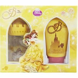 Beauty & The Beast By Disney Princess Belle Edt Spray 1.7 Oz & Shower Gel 2.5 Oz (castle Packaging) For Women