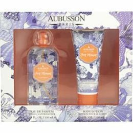 Aubusson First Moment By Aubusson Eau De Parfum Spray 3.4 Oz & Body Lotion 3.4 Oz For Women