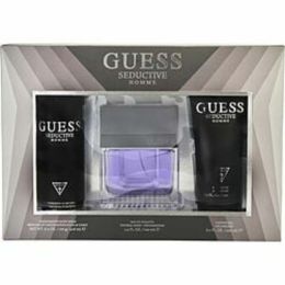 Guess Seductive Homme By Guess Edt Spray 3.4 Oz & Deodorant Body Spray 6 Oz & Shower Gel 6.7 Oz For Men