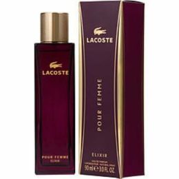 Lacoste Pour Femme Elixir By Lacoste Eau De Parfum Spray 3 Oz For Women