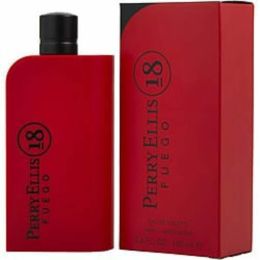 Perry Ellis 18 Fuego By Perry Ellis Edt Spray 3.4 Oz For Men