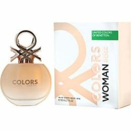 Colors De Benetton Women Rose By Benetton Edt Spray 2.7 Oz For Women