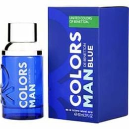 Colors De Benetton Blue By Benetton Edt Spray 2 Oz For Men