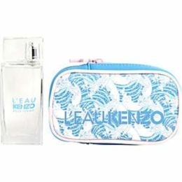 L'eau Kenzo By Kenzo Set -edt Spray 1.7 Oz & Pouch For Women