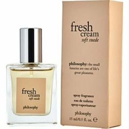 Philosophy Fresh Cream Soft Suede By Philosophy Edt Spray 0.5 Oz For Women