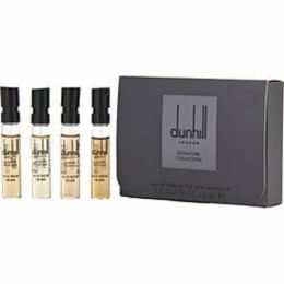 Dunhill Variety By Alfred Dunhill 4 Piece Mens Mini Variety With Indian Sandalwood & Moroccan Amber & British Leather & Arabian Desert And All Are Eau